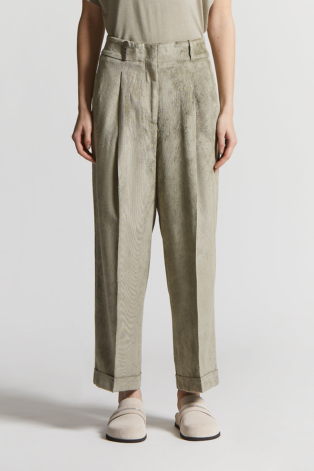 Women's Trousers New Arrivals | Peserico US
