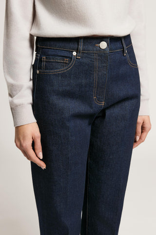 Cotton twill jeans