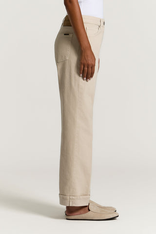 Stretch cotton twill jeans
