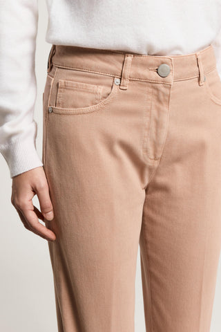 Stretch cotton twill jeans