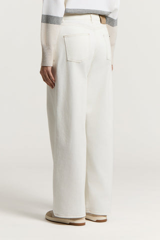 Cotton twill jeans