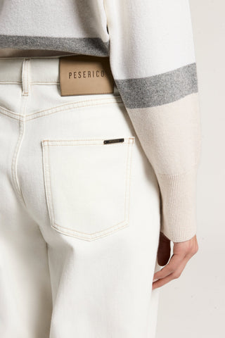 Cotton twill jeans