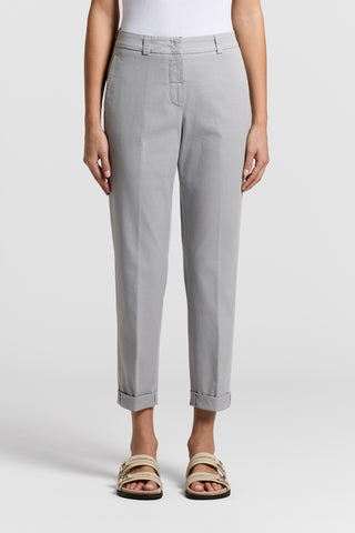 grey cigarette pants Stonewash gabardine cigarette trousers | Pearl grey grey cigarette pants Stonewash gabardine cigarette trousers | Pearl grey