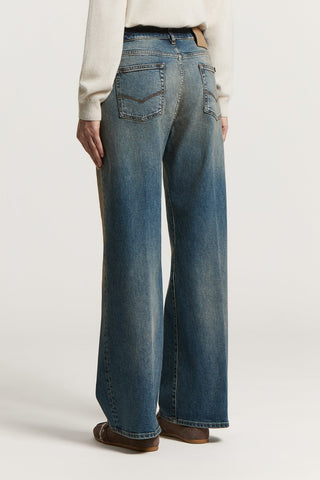 Cotton twill jeans