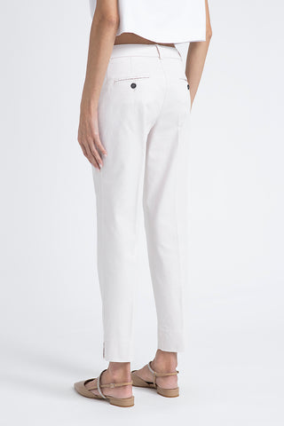 Iconic 4718 cotton silk gabardine and tencel trousers