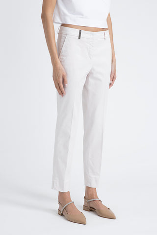 Iconic 4718 cotton silk gabardine and tencel trousers