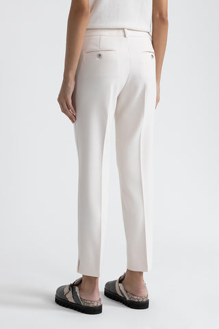 Iconic 4718 stretch viscose double cloth trousers