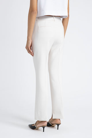 Stretch viscose-cotton trousers