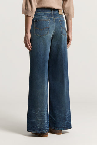 Cotton twill jeans