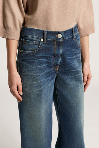 Cotton twill jeans