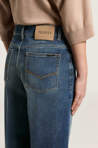 Cotton twill jeans