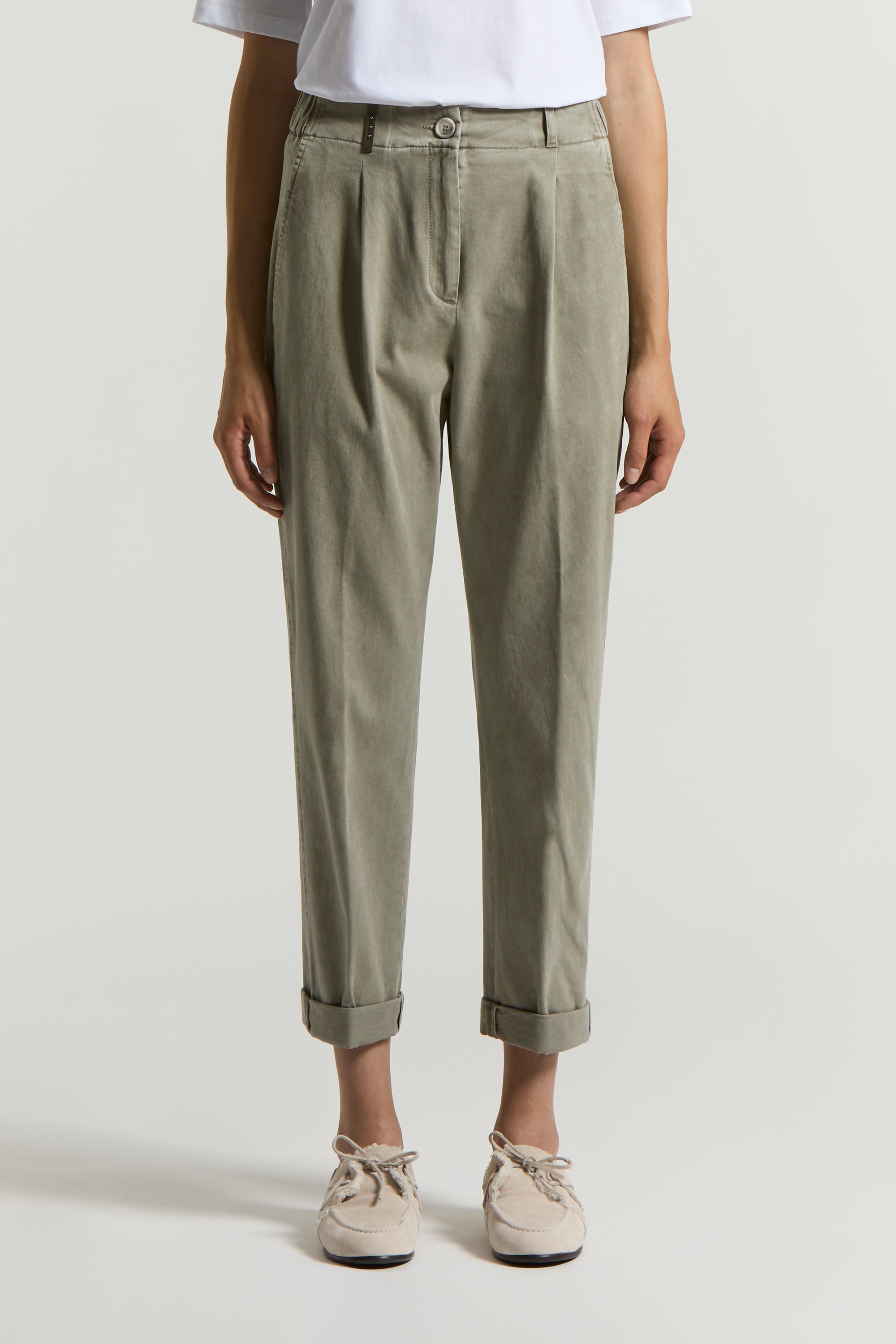 パンツ Peserico Wool and cashmere trousers Wool, silk and cashmere carded yarn trousers | Peserico US
