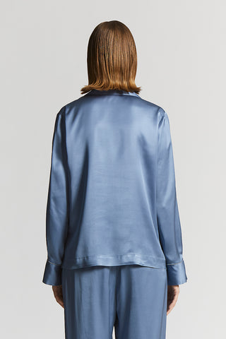 Viscose satin shirt