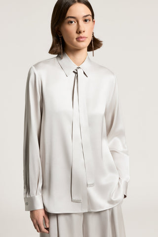 Viscose satin shirt