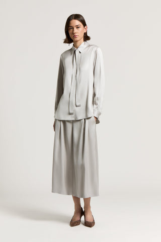Viscose satin shirt