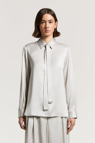 Viscose satin shirt