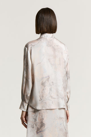 Fluid viscose shirt