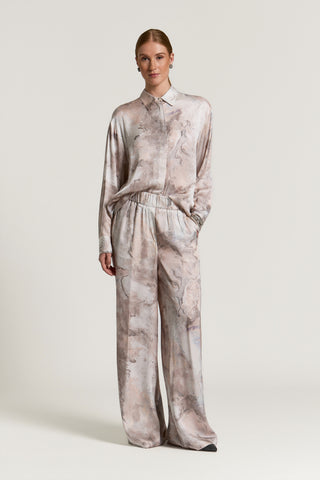 Fluid viscose shirt
