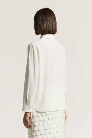 Crepe de chine shirt