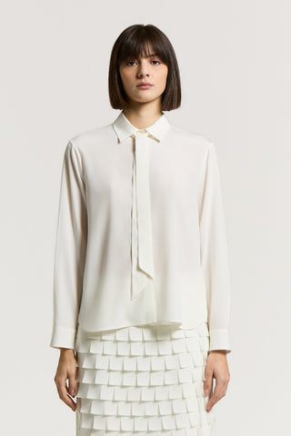 Crepe de chine shirt