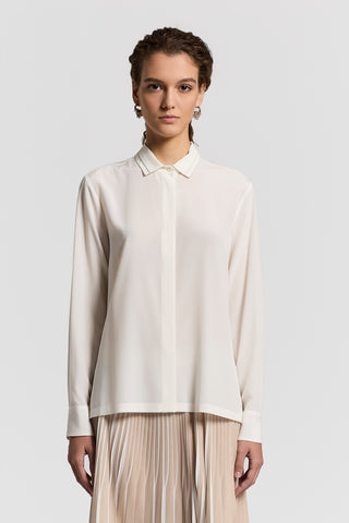 Silk crepe de chine shirt