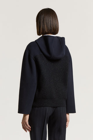Cashmere wool-blend jacket