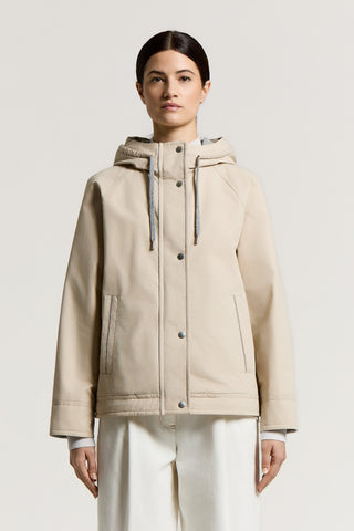 Cotton-blend twill jacket