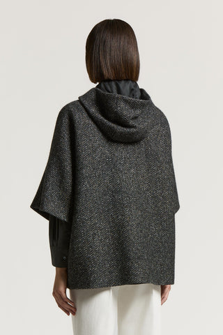 Alpaca and lurex jacket
