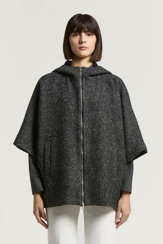 Alpaca and lurex jacket