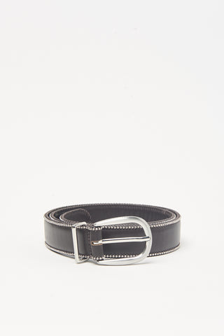 Genuine leather belt