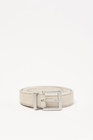 Genuine leather belt