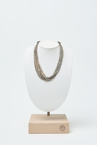 Demi-fine crystal necklace