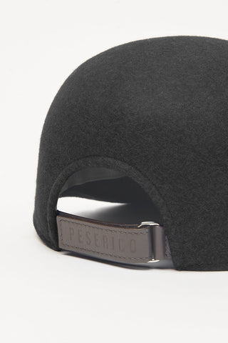 Wool felt baseball cap 2 / 2