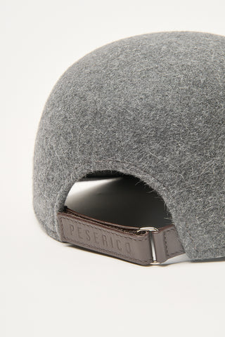 Wool felt baseball cap 2 / 2