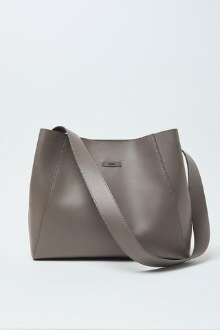 Large natural leather bag