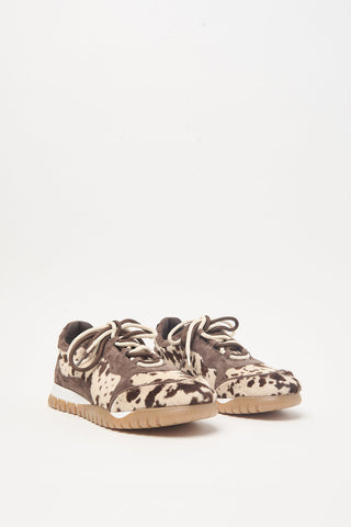Genuine leather sneakers