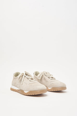 Suede sneakers