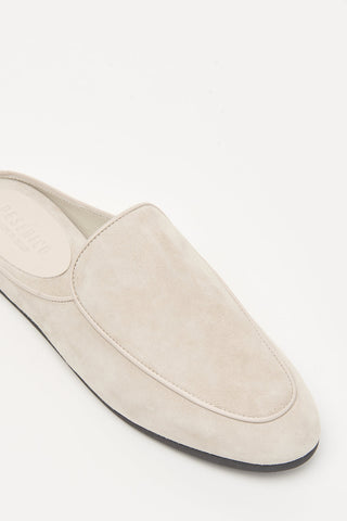 Genuine leather mules