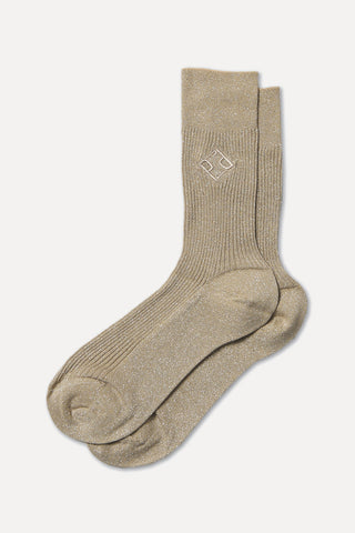 Lurex cotton socks