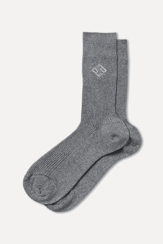 Lurex cotton socks