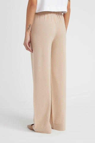 Wool, silk and cashmere trouser