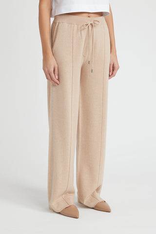 Wool, silk and cashmere trouser