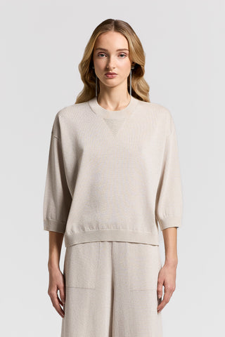 Pure cotton yarn sweater