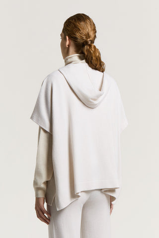 Virgin wool, silk and cashmere sweatshirt