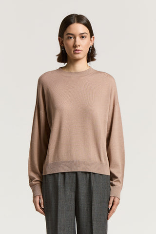 Wool and lurex sweater