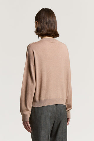 Wool and lurex sweater