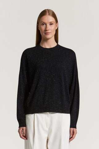 Wool and lurex sweater