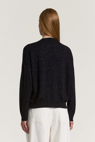 Wool and lurex sweater
