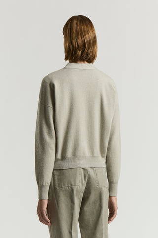 Cashmere, silk and wool cardigan