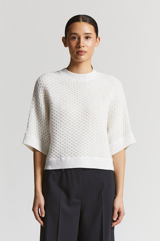 Wool and Alpaca cordonet jumper